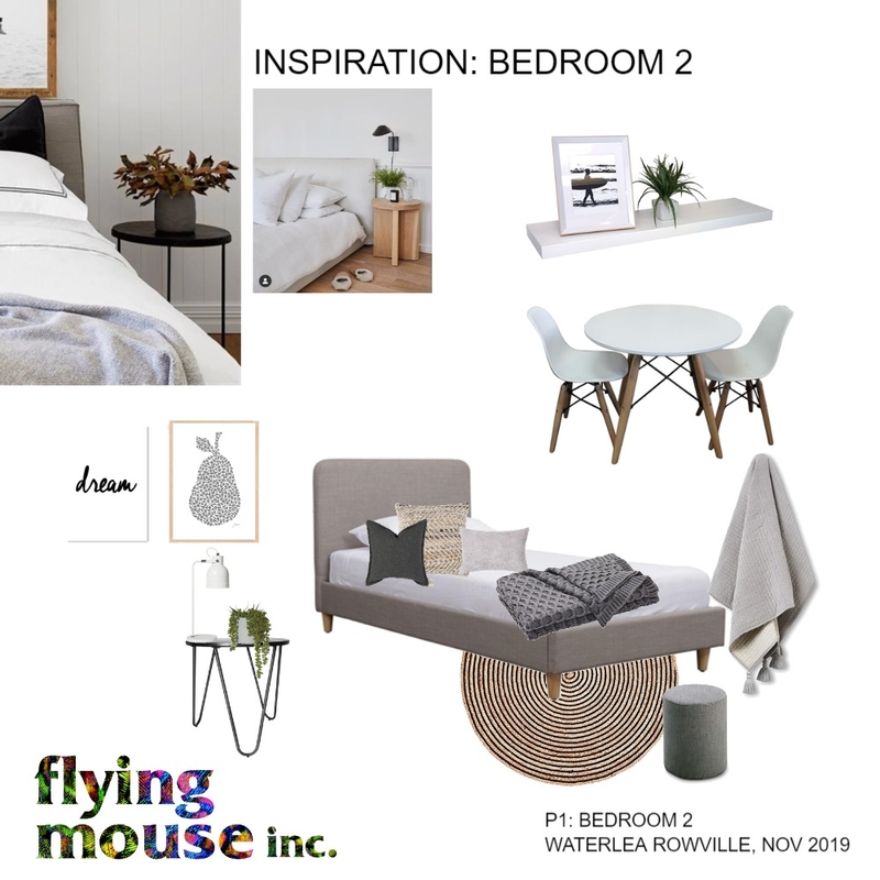 BEDROOM 2 Mood Board by Flyingmouse inc on Style Sourcebook