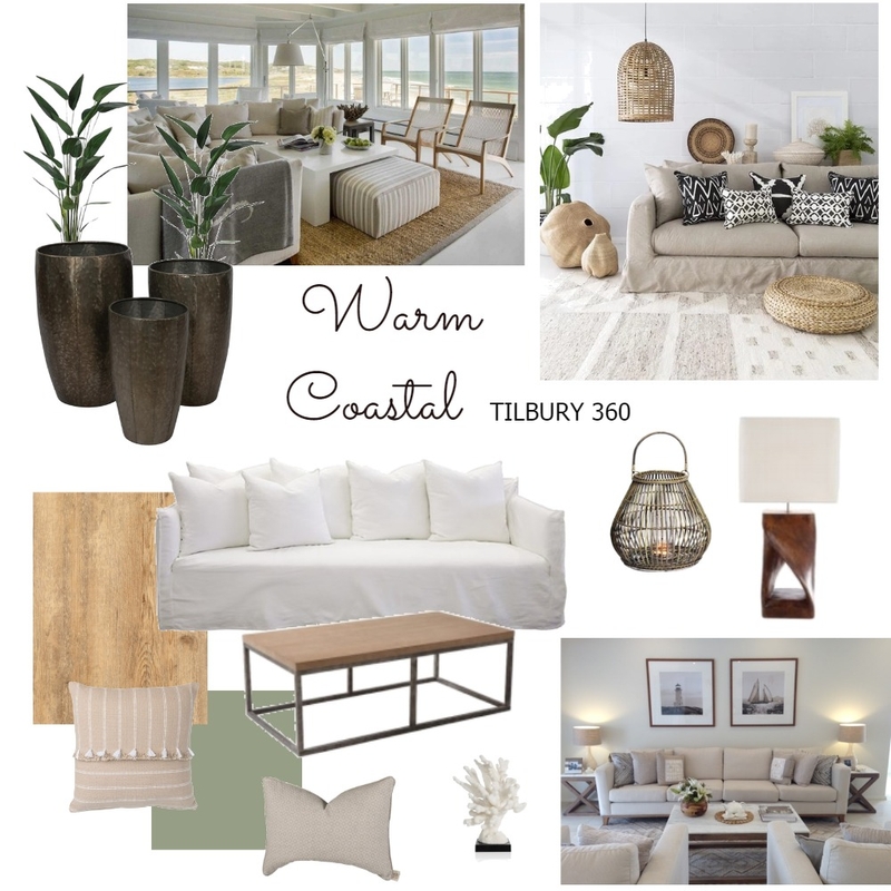 Warm Coastal Mood Board by dedvries on Style Sourcebook