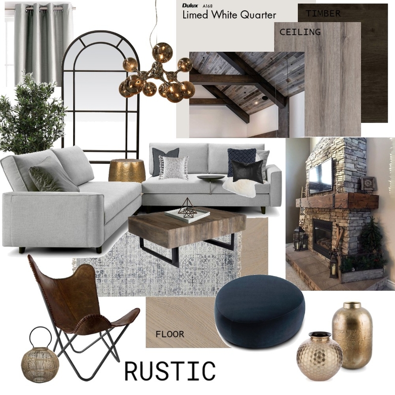 Rustic modern Mood Board by JessLave on Style Sourcebook