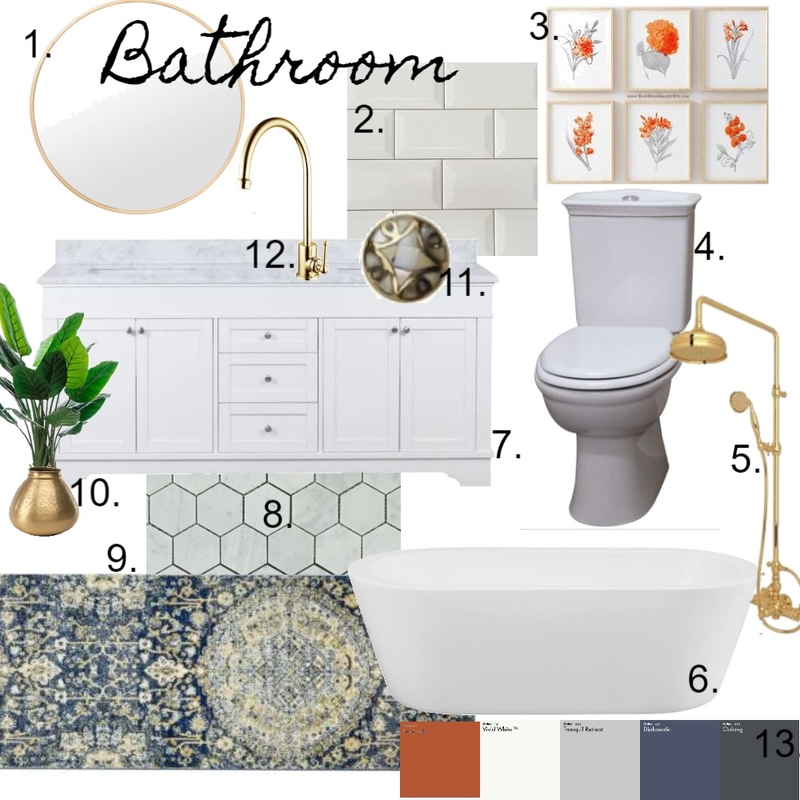 bathroom Mood Board by h_mcfarlane on Style Sourcebook