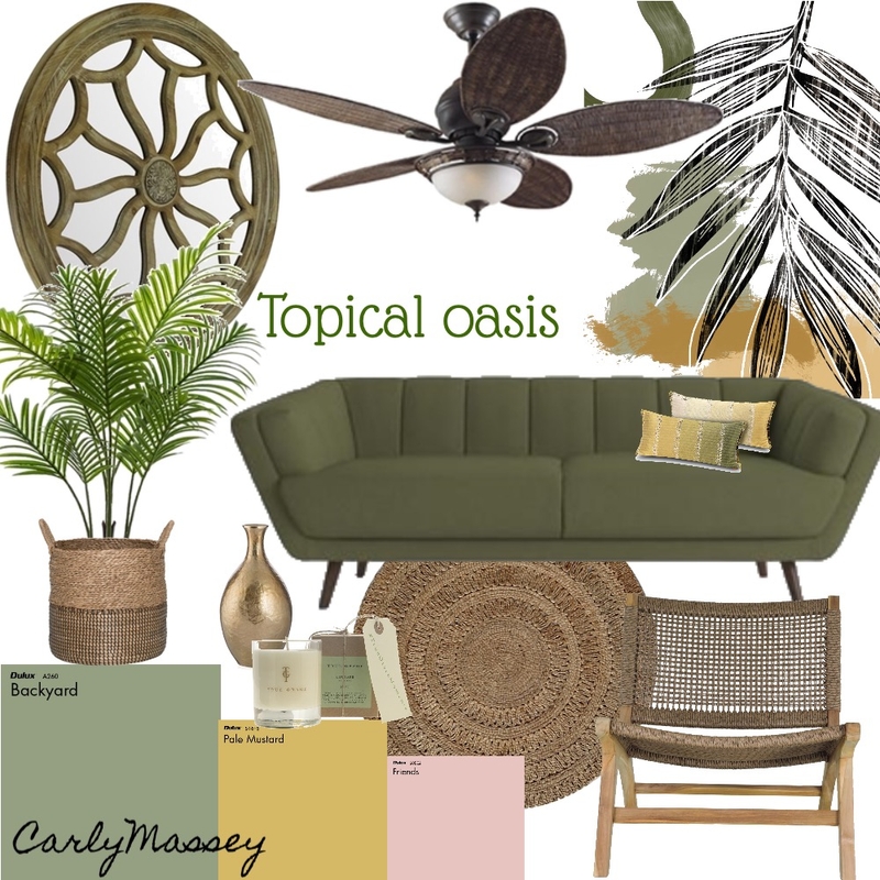 Tropical Mood Board by CarlyMM on Style Sourcebook