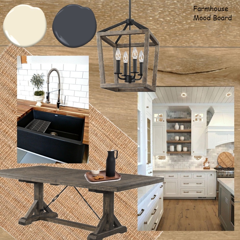 Farmhouse Kitchen/Dining Mood Board by TiffanyDyck on Style Sourcebook