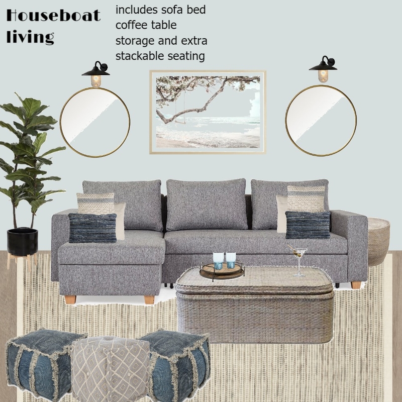 Holiday Houseboat Mood Board by Jo Laidlow on Style Sourcebook