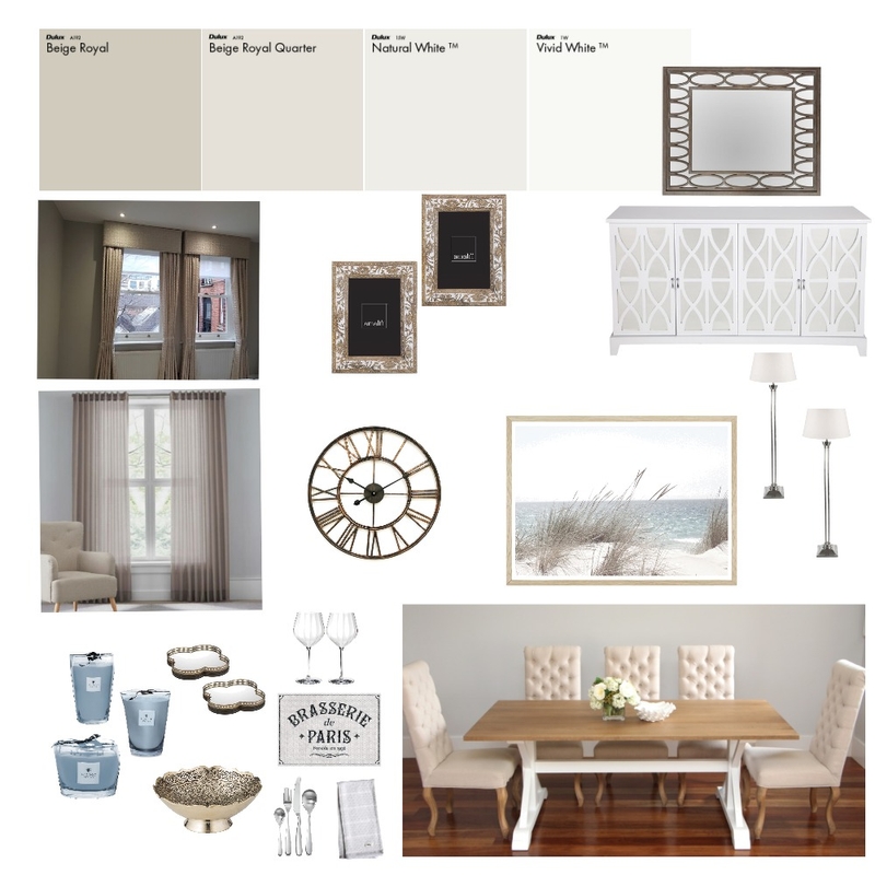 IDI Module 9 Dining Room Mood Board by MelanieJane on Style Sourcebook