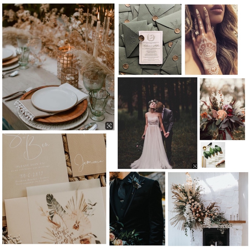 Boho Indian wedding board Mood Board by blukasik on Style Sourcebook