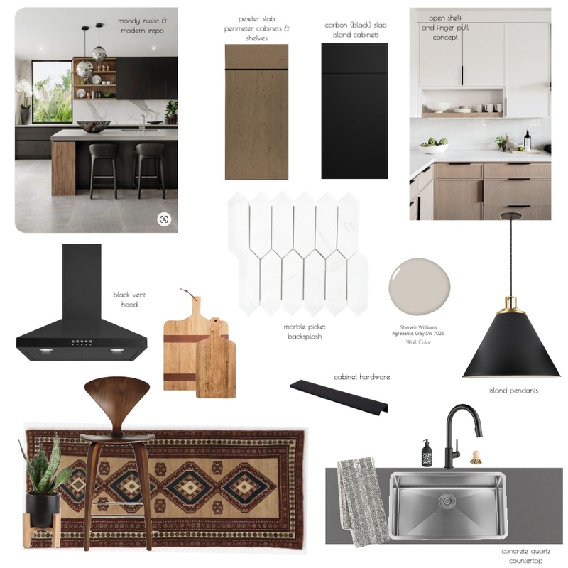 Modern Kitchen Mood Board by Payton on Style Sourcebook