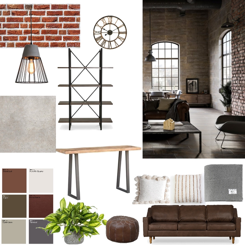 industrial Mood Board by Fuiripo on Style Sourcebook