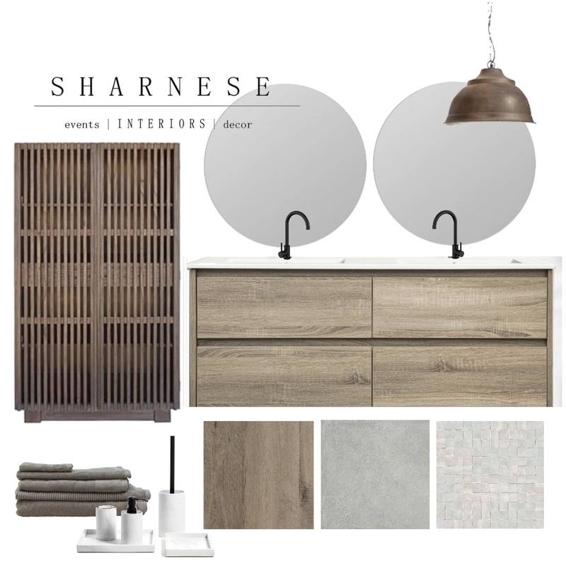 Earthy Bathroom Mood Board by jadec design on Style Sourcebook