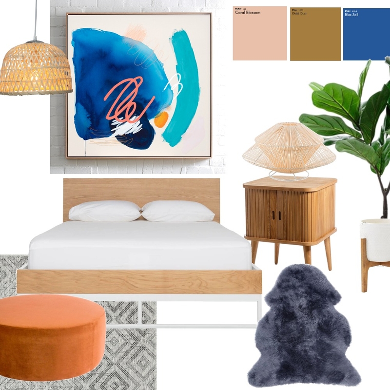 Summery Bedroom Mood Board by Jensievers on Style Sourcebook