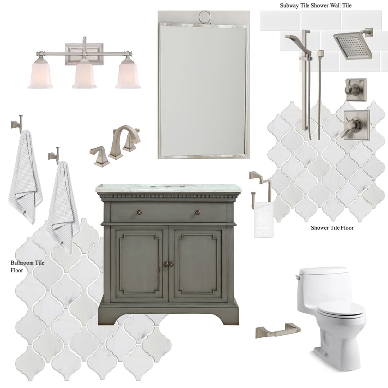 Davis Basement Bathroom Mood Board by Payton on Style Sourcebook