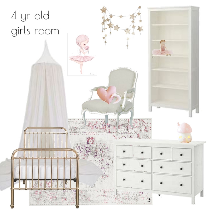 girls room Mood Board by DD01 on Style Sourcebook