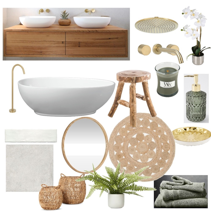 Bathroom Mood Board by Ecasey on Style Sourcebook