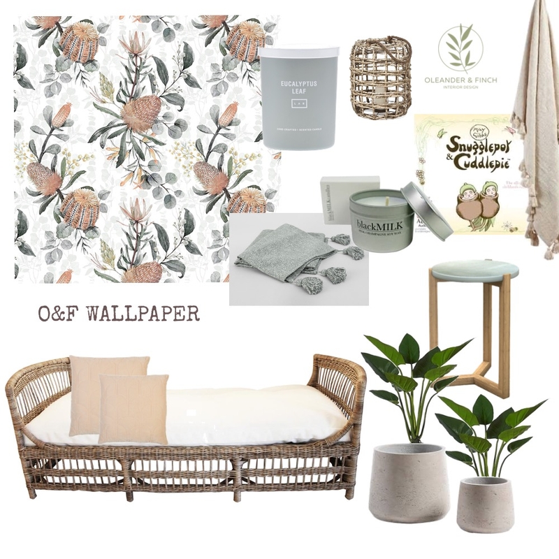 O&amp;F WALLPAPER Mood Board by Oleander & Finch Interiors on Style Sourcebook