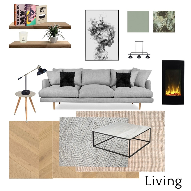 Module 9 Living Mood Board by inaspace on Style Sourcebook