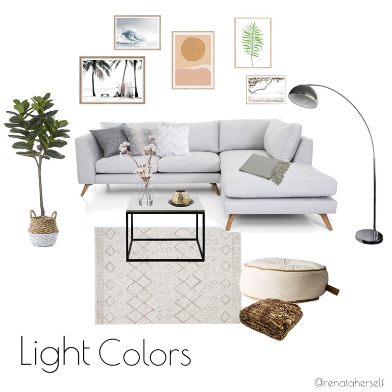 Light Colors Mood Board by Renata on Style Sourcebook