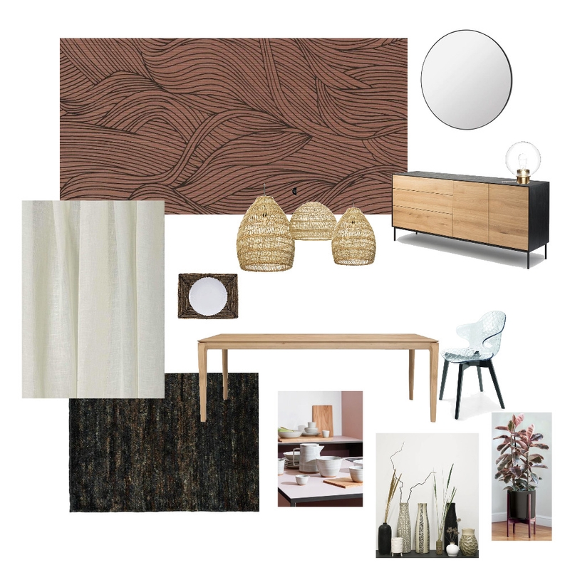 Scandy Dining Scheme Mood Board by ninachampion on Style Sourcebook