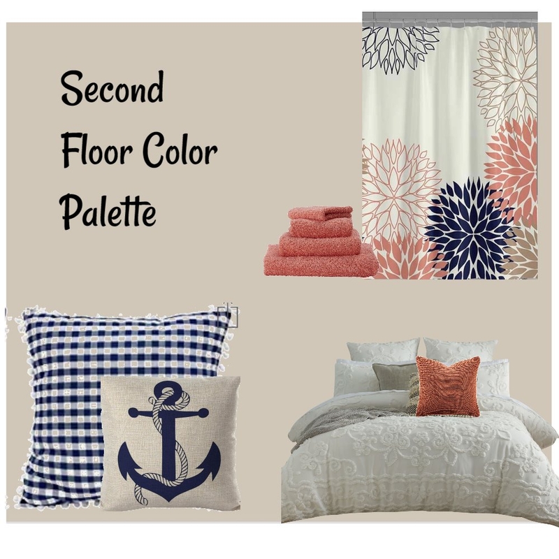 Johnson Lakehouse Second Floor Color Palette Mood Board by mercy4me on Style Sourcebook