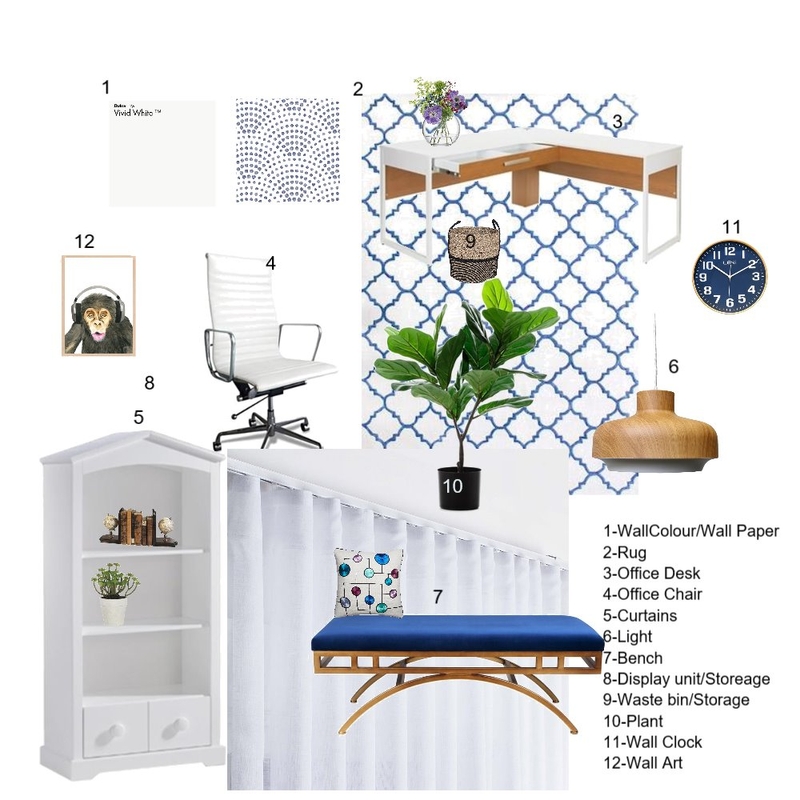 study/Music Room Mood Board by shikha.das on Style Sourcebook