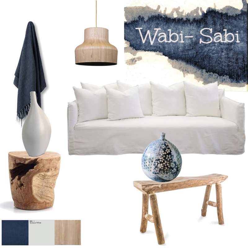 Wabi Sabi Mood Board by AnjaDesign on Style Sourcebook