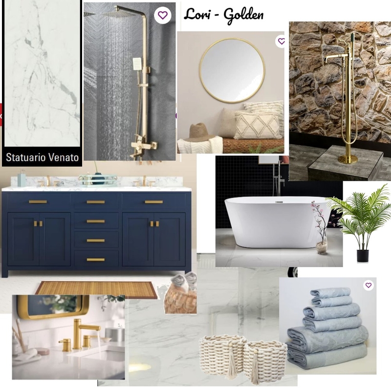 Lori Golden Mood Board by OTFSDesign on Style Sourcebook