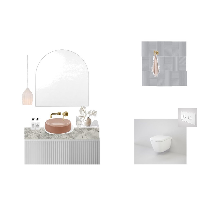 Module 9 - Bathroom Mood Board by MelissaMartin on Style Sourcebook