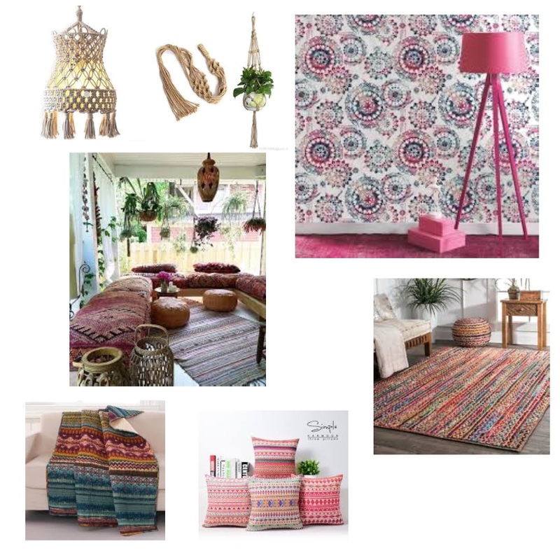 Bohemian living Mood Board by ellycmc7 on Style Sourcebook