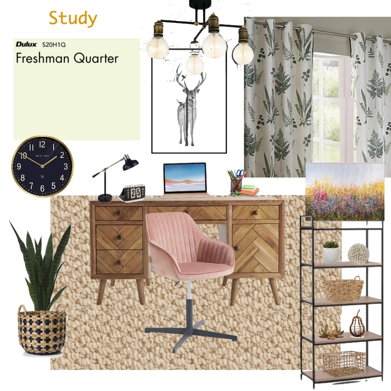 Study Mood Board by Danielle Board on Style Sourcebook