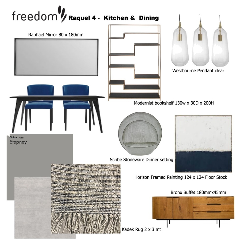 Raquel 4 - Dining &amp; Kitchen Mood Board by fabulous_nest_design on Style Sourcebook