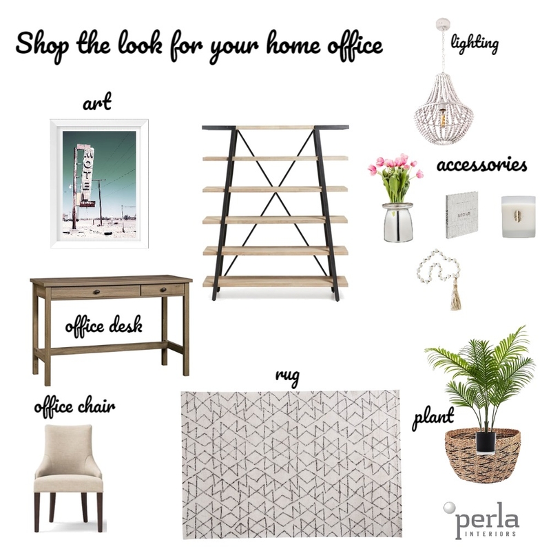 Home office Mood Board by Perla Interiors on Style Sourcebook