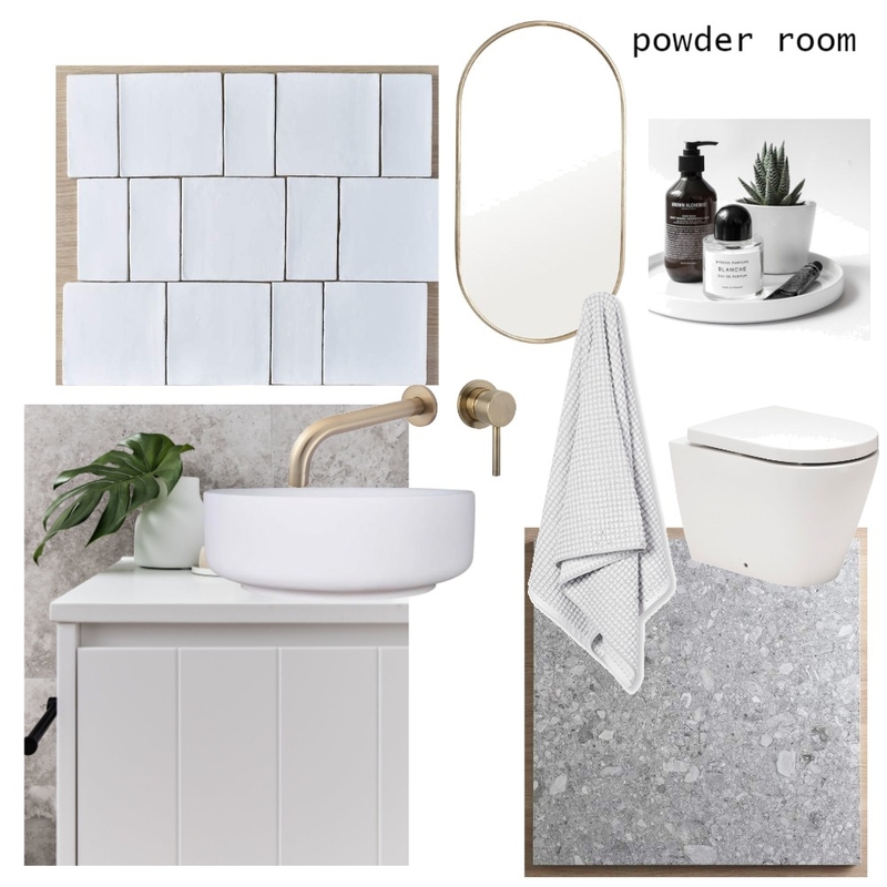 Powder Room Mood Board by bekjones on Style Sourcebook