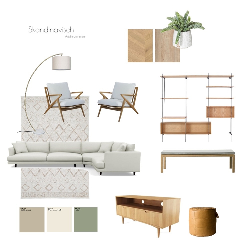 Skandinavisch_Wohnzimmer 1 Mood Board by peerbausch on Style Sourcebook