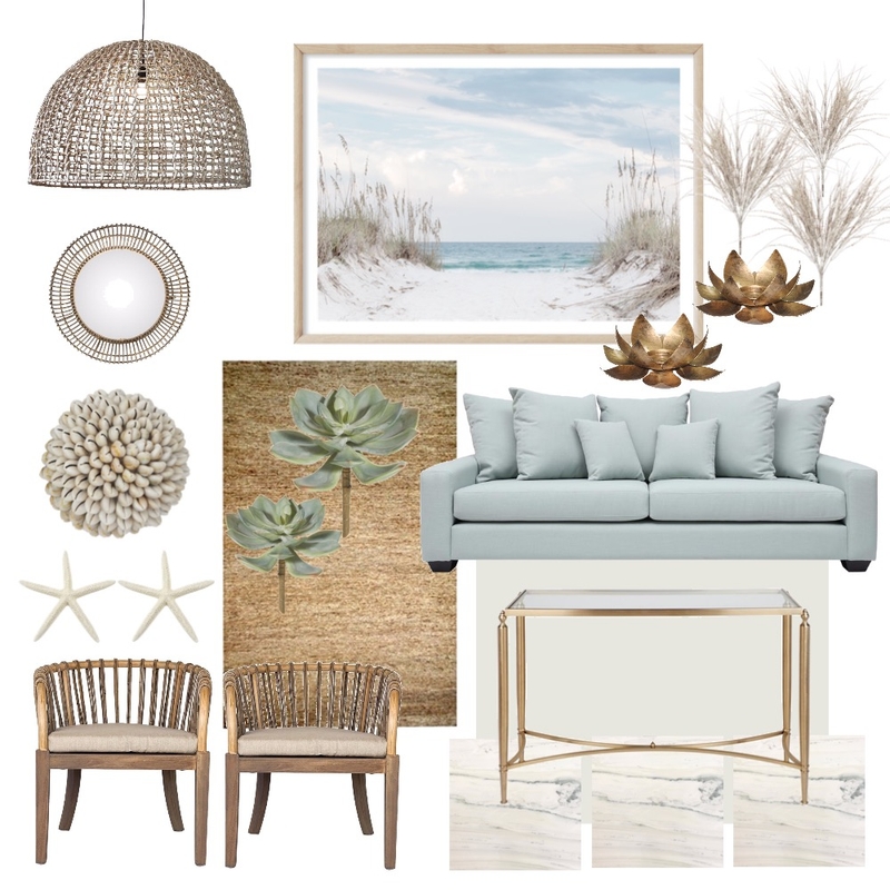 Module 3- Hamptons Light Mood Board by undefined on Style Sourcebook