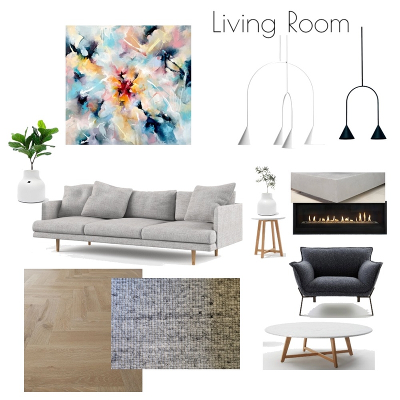 Living Room Ideas Oak Mood Board by melaniem on Style Sourcebook