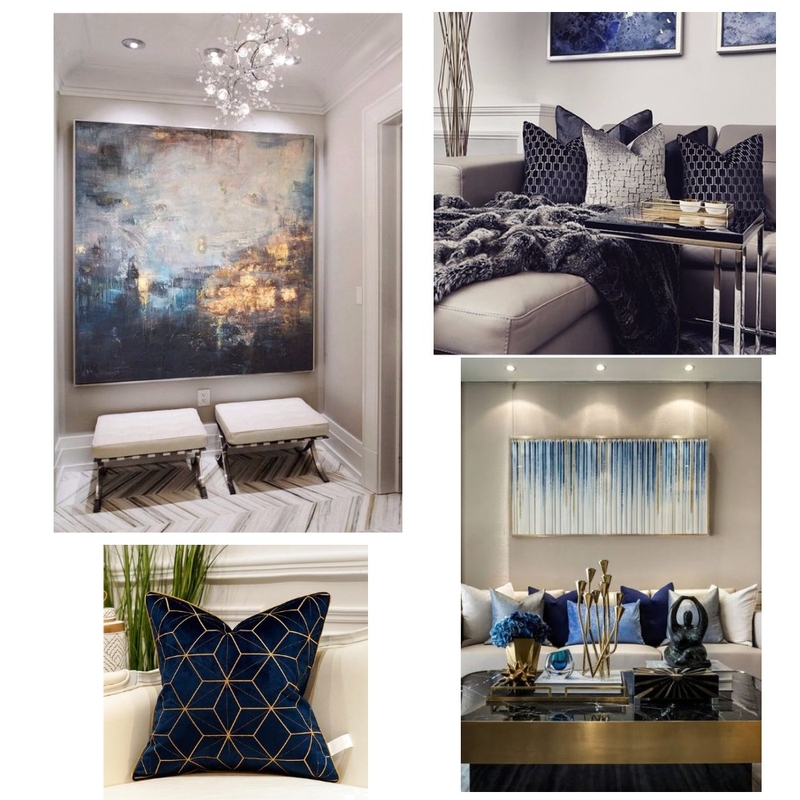 Living room - Blue Mood Board by AlexandraJarman on Style Sourcebook