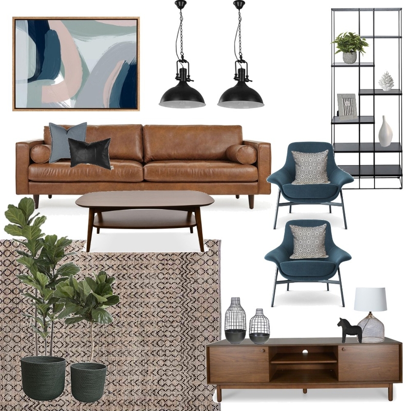 retro livingroom Mood Board by hadasbe on Style Sourcebook