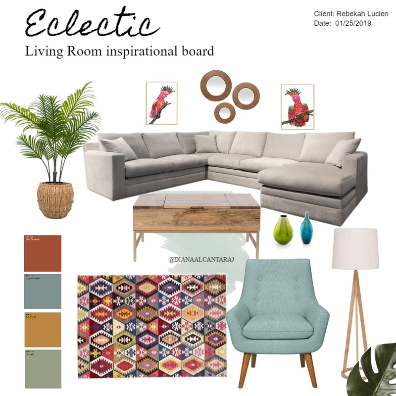 Ecletic REBEKAH Mood Board by dianaalcantaraj on Style Sourcebook