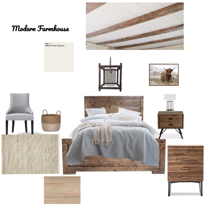 Modern Farmhouse Mood Board by MykanMalone on Style Sourcebook