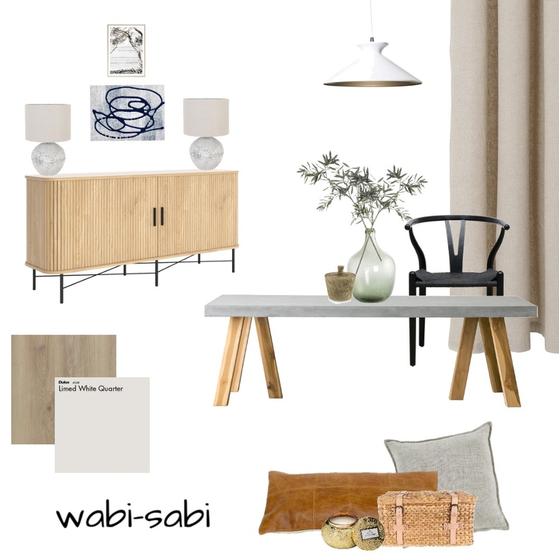 Wabi-Sabi Mood Board Mood Board by SabrinaLafreniere on Style Sourcebook