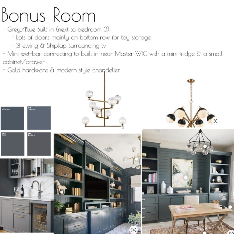 Bonus Room Mood Board by megtimmons on Style Sourcebook