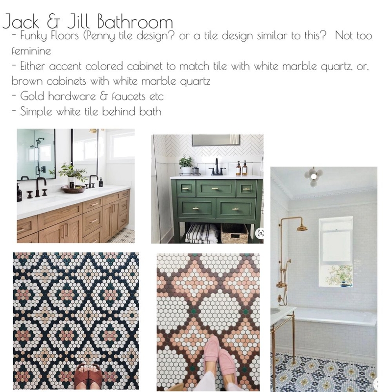 jack &amp; jill bathroom Mood Board by megtimmons on Style Sourcebook