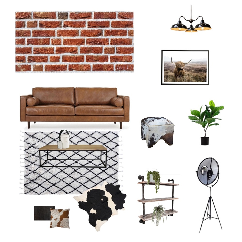 Industrial Mood Board by Styledyourway on Style Sourcebook