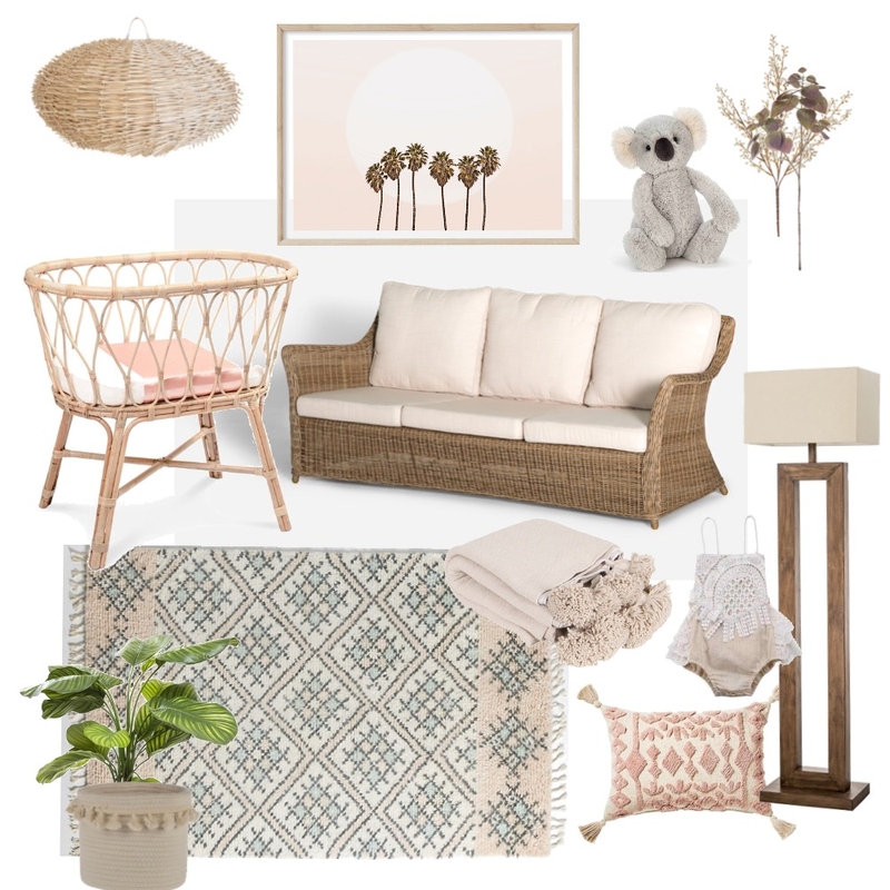 Blush baby Mood Board by Oleander & Finch Interiors on Style Sourcebook