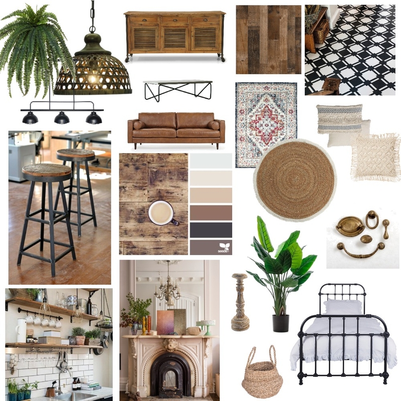 modern rustic moodboard Mood Board by viviana on Style Sourcebook