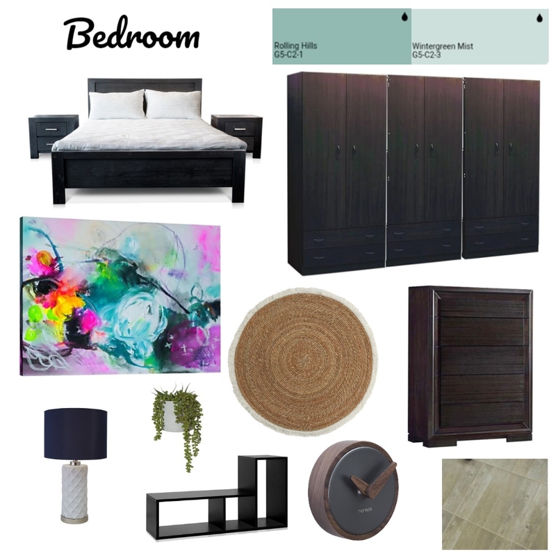 Bedroom Sample Board Mood Board by Monique1994 on Style Sourcebook