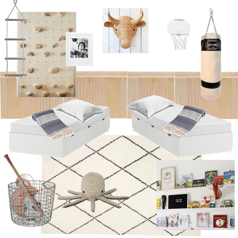 Boys Room Plans Mood Board by Annacoryn on Style Sourcebook