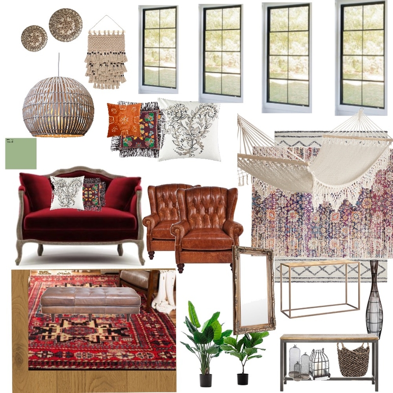 Boho Chic Mood Board by soniya on Style Sourcebook