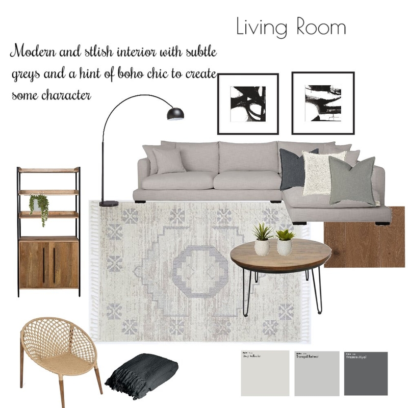 Assignment 9 Living Room Mood Board by OliviaTordoff96 on Style Sourcebook