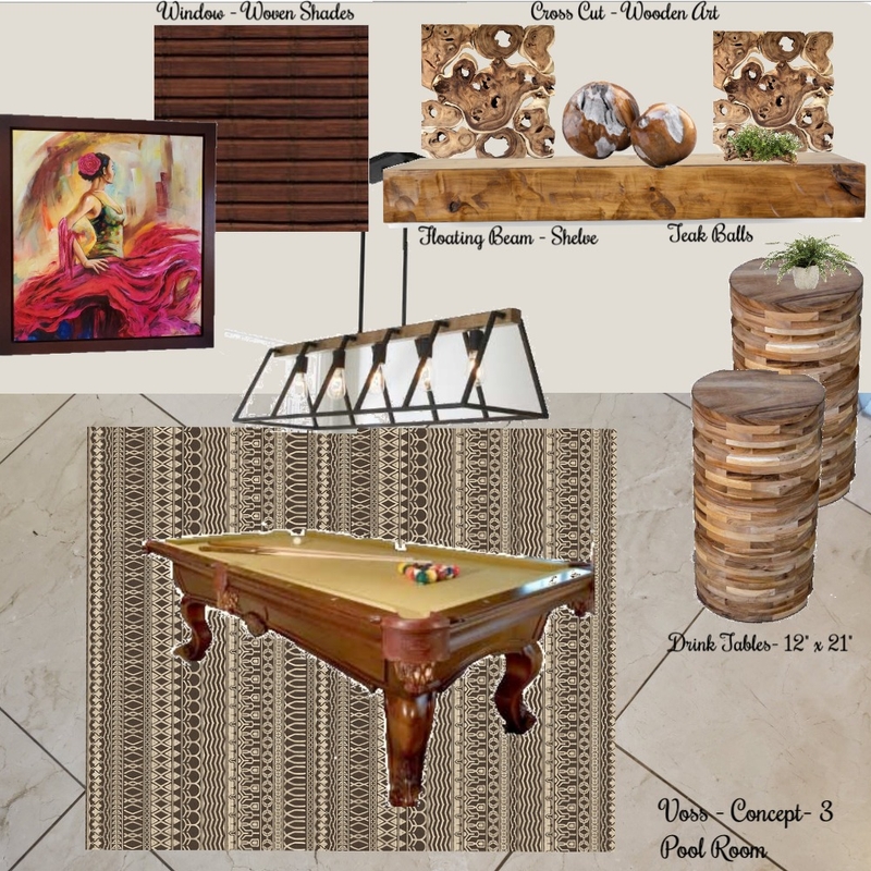 Voss - Concept 3- Pool Rm Mood Board by shallen1 on Style Sourcebook