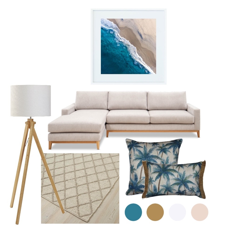 Coastal Fresh Mood Board by Ellens.edit on Style Sourcebook