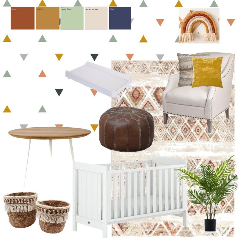 Earthy nursery Mood Board by fathimeem on Style Sourcebook